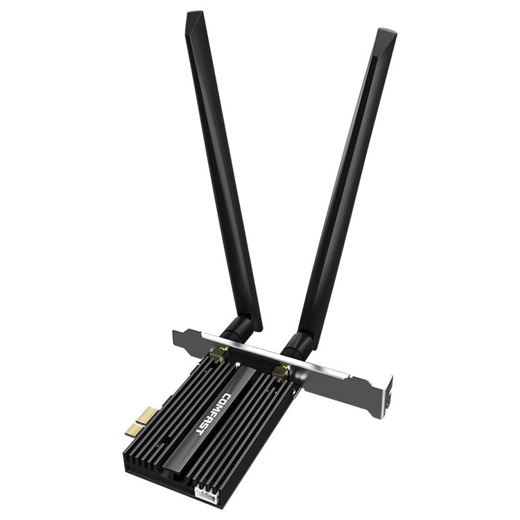 COMFAST CF-AX181 PRO 3000Mbps 三頻+藍牙5.2 無線WiFi6E PCI-E網卡帶散熱片