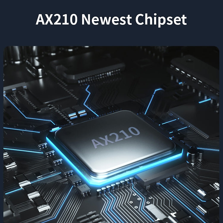 COMFAST CF-AX210 PLUS 5374Mbps 三頻+藍牙5.2 無線WiFi6E PCI-E網卡