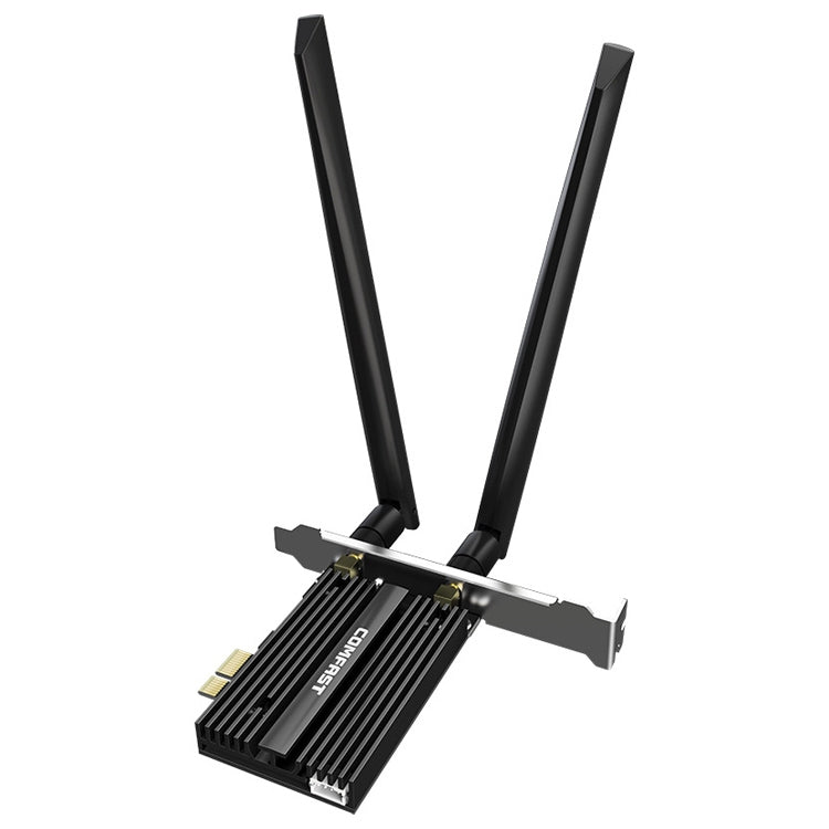COMFAST CF-AX210 PRO 5374Mbps 三頻+藍牙5.2 無線WiFi6E PCI-E網卡帶散熱片