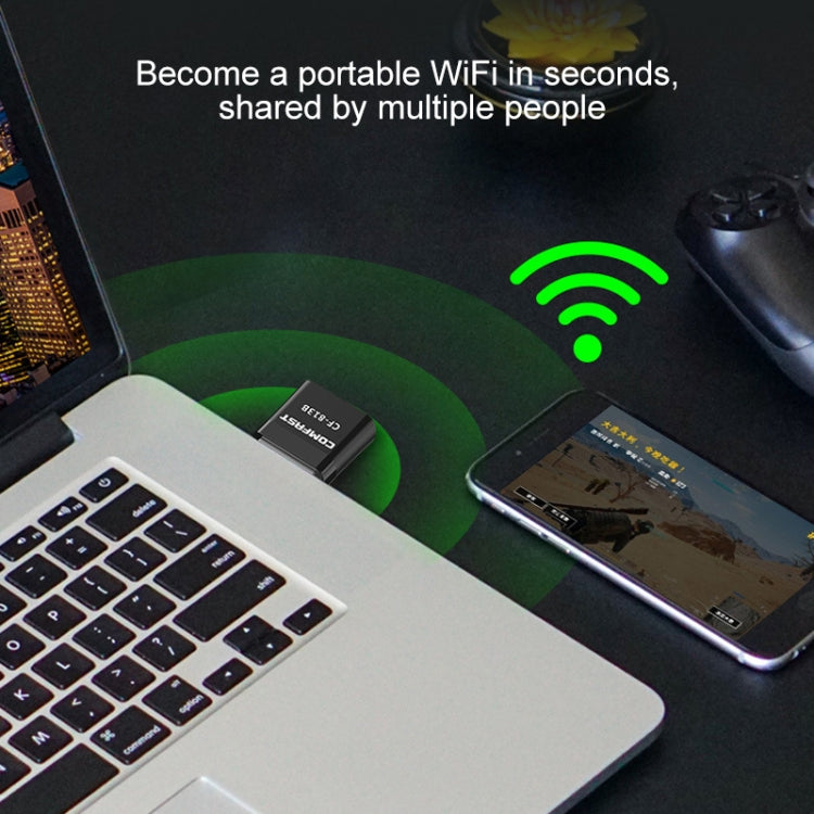 COMFAST CF-813B 650Mbps 雙頻藍牙無線網卡 Wifi USB適配器
