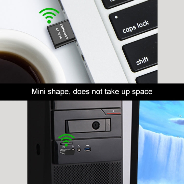 COMFAST CF-813B 650Mbps 雙頻藍牙無線網卡 Wifi USB適配器