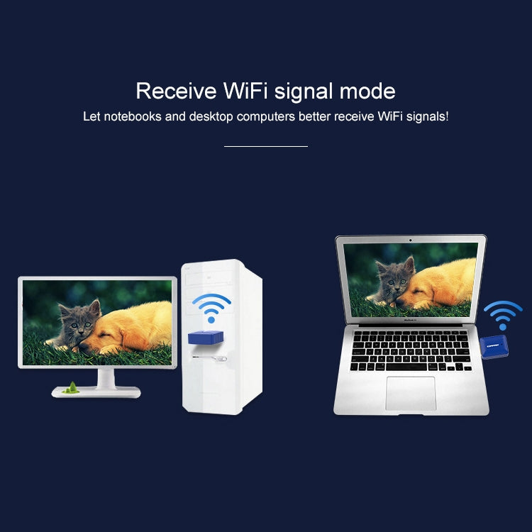 COMFAST CF-726B 650Mbps 雙頻藍牙無線網卡 Wifi USB適配器接收器