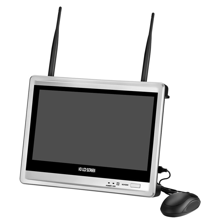 N4B3H2-P12 / Kit 1080P無線網絡視頻錄像機監控系統显示：12.5 inch