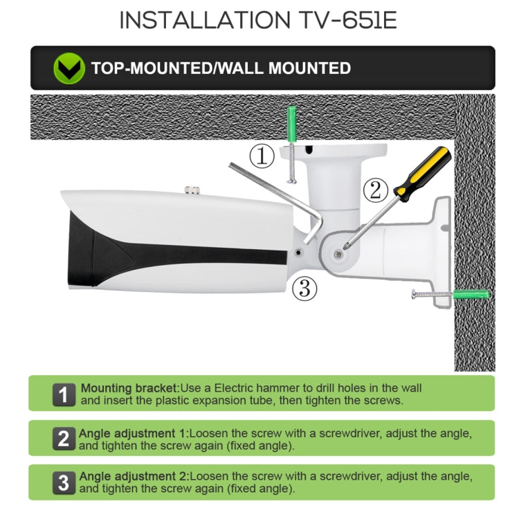 TV-651eH5 / IP AF POE H.264 ++ 5MP IP攝像頭自動對焦4倍變焦2.8-12MM鏡頭監控攝像頭