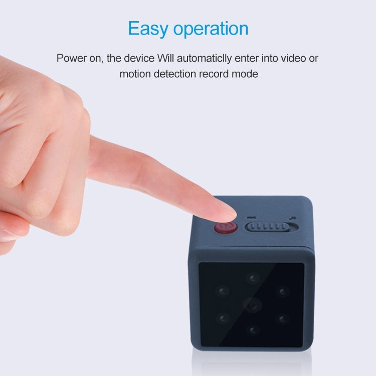 MD25 1080P可穿戴式智能高清攝像頭無線運動攝像機 支持紅外夜視/移動偵測/TF卡