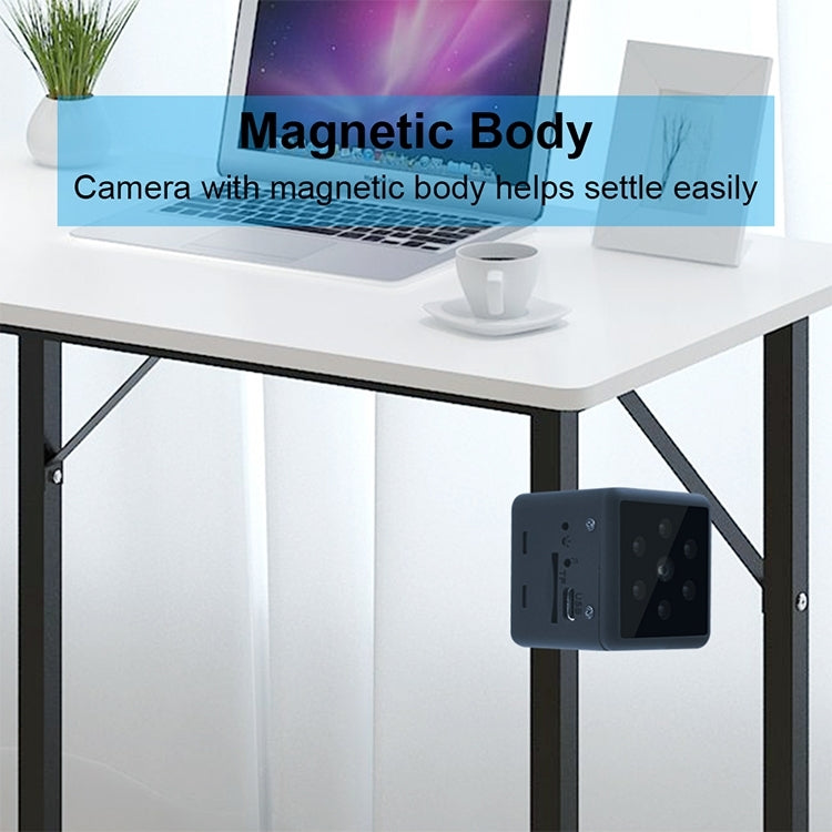 MD25 1080P可穿戴式智能高清攝像頭無線運動攝像機 支持紅外夜視/移動偵測/TF卡