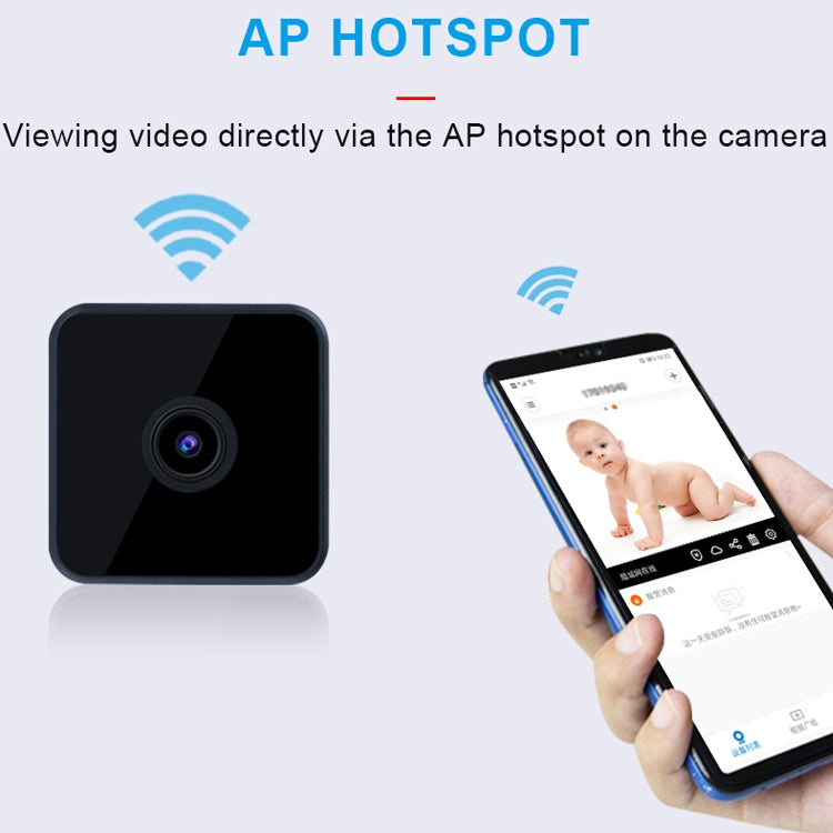 WD9 1080P WiFi網絡攝像頭遠程監控攝像機 支持移動偵測/紅外夜視/雙向語音對講