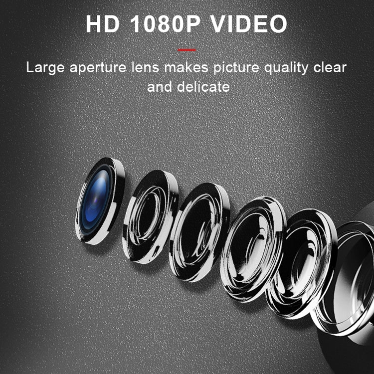 WD9 1080P WiFi網絡攝像頭遠程監控攝像機 支持移動偵測/紅外夜視/雙向語音對講