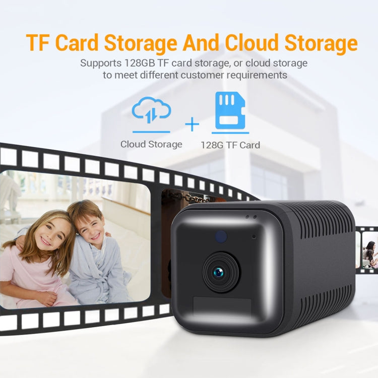 ESCAM G18 1080P全高清可充電電池WiFi攝像機，支持夜視 移動偵測 TF卡 雙向語音