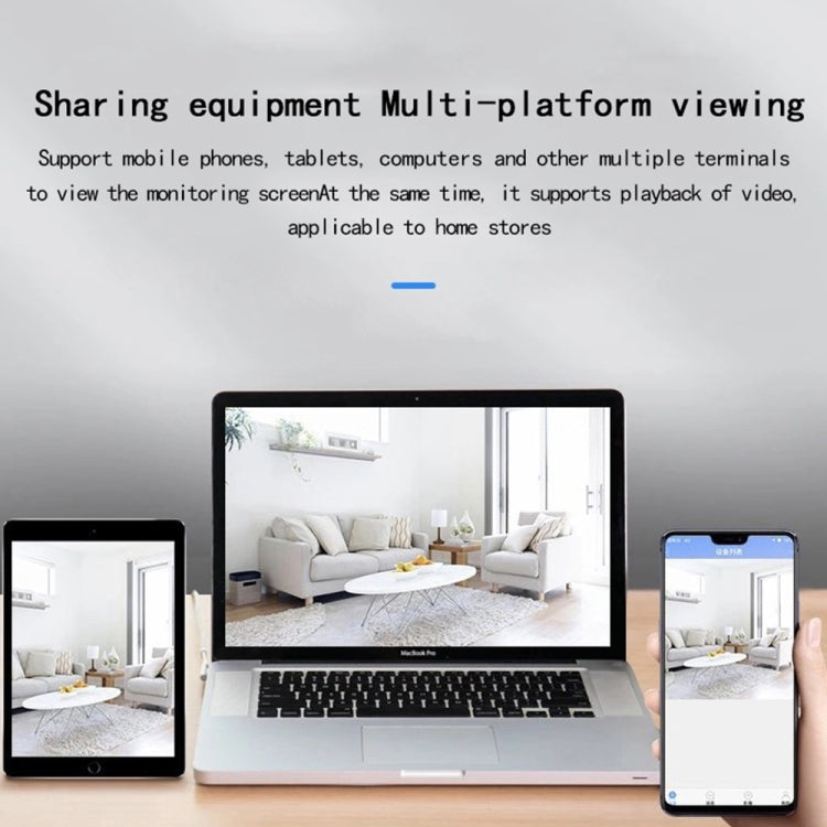 X6D 720P無線家用迷你監控攝像頭 支持紅外夜視&移動偵測&TF卡