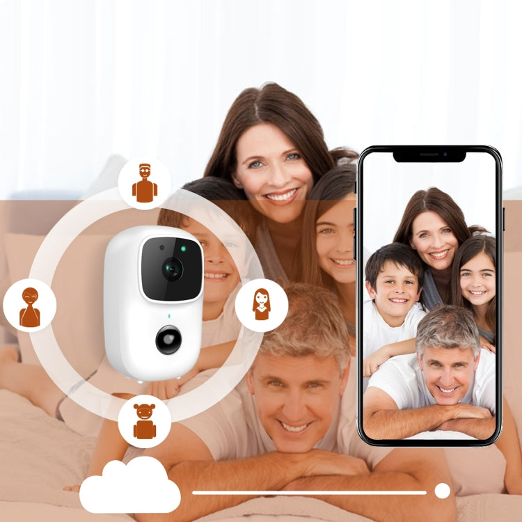 B90 低功耗電池監控攝像機 支持雙向對講 TF卡 PIR人體感應