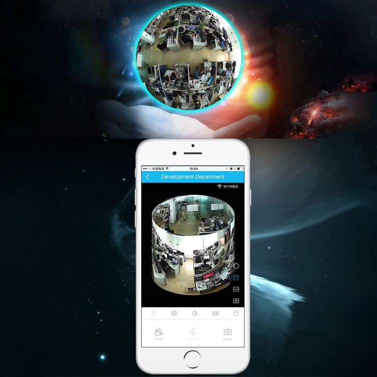 ESCAM Shark QP180 130萬像素WIFI高清網絡攝像機, 紅外距離10米