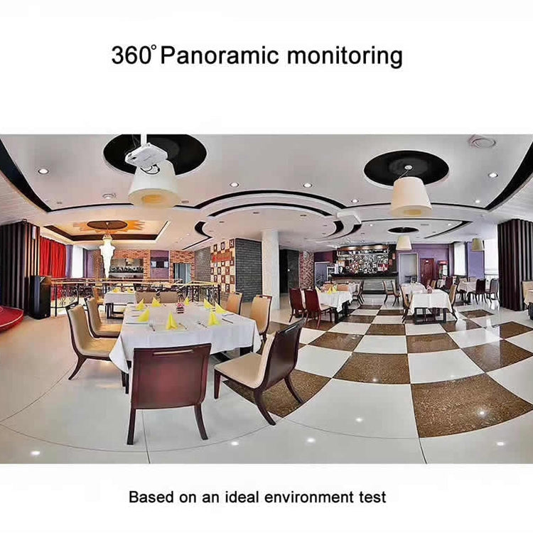 Anpwoo MN003 960P高清網絡攝像機 360度全景 支持移動偵測&紅外夜視&TF卡