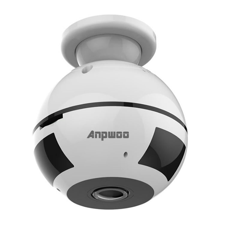 Anpwoo MN003 960P高清網絡攝像機 360度全景 支持移動偵測&紅外夜視&TF卡