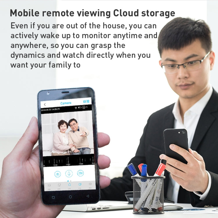 GH3 WiFi 夜視無線WIFI智能監控攝像頭 支持雙向語音 帶萬向磁吸