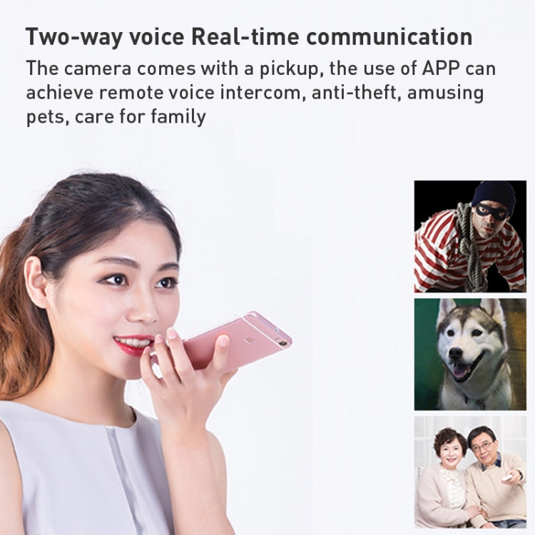 GH3 WiFi 夜視無線WIFI智能監控攝像頭 支持雙向語音 帶萬向磁吸