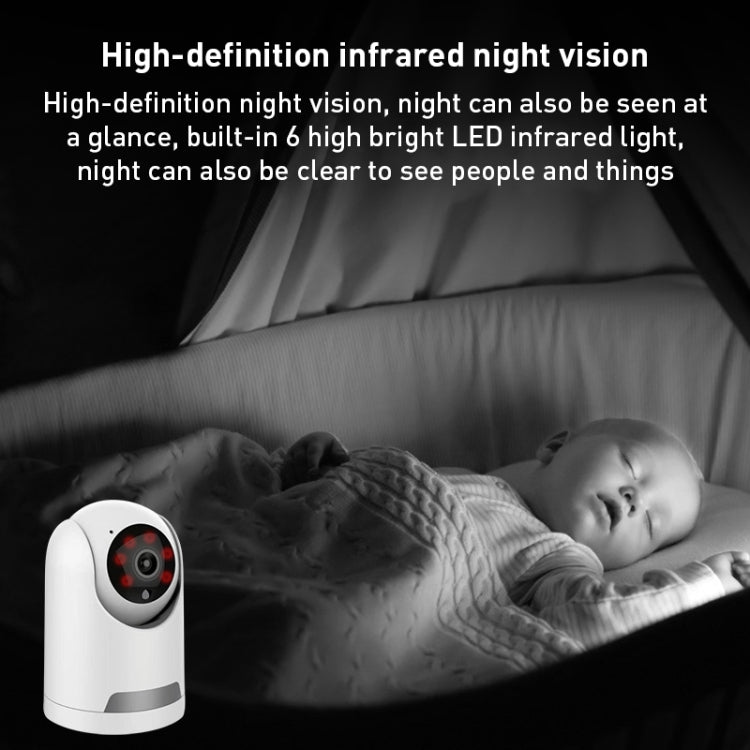 YT64-雄邁  旋轉雲台WiFi智能IP攝像機 支持TF卡，雙向語音,移動監測,夜視