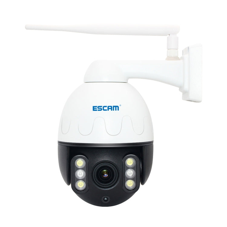 ESCAM Q5068 H.265 5MP 平移/傾斜/4X變焦 WiFi防水IP攝像機，支持Onvif兩路通話&夜視，澳規