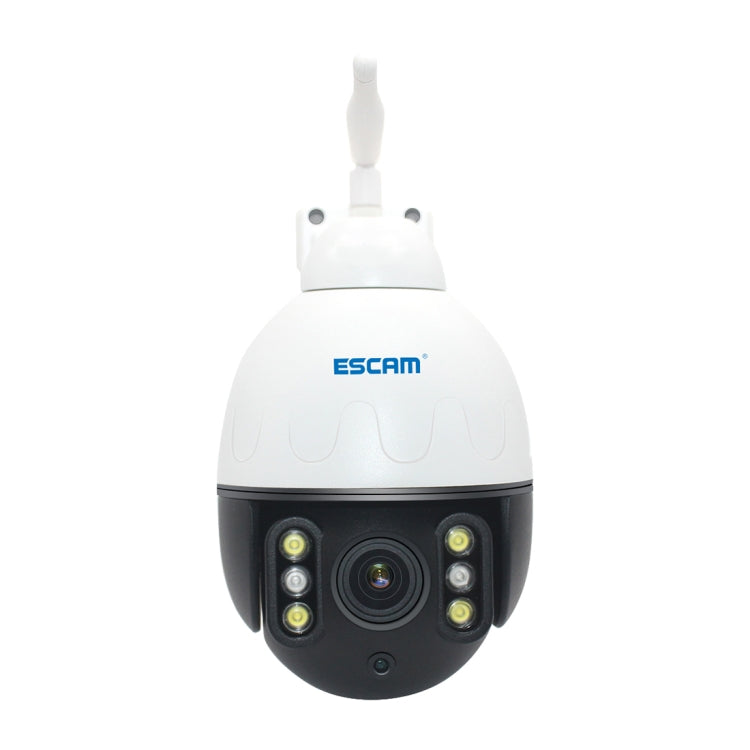 ESCAM Q5068 H.265 5MP 平移/傾斜/4X變焦 WiFi防水IP攝像機，支持Onvif兩路通話&夜視，澳規
