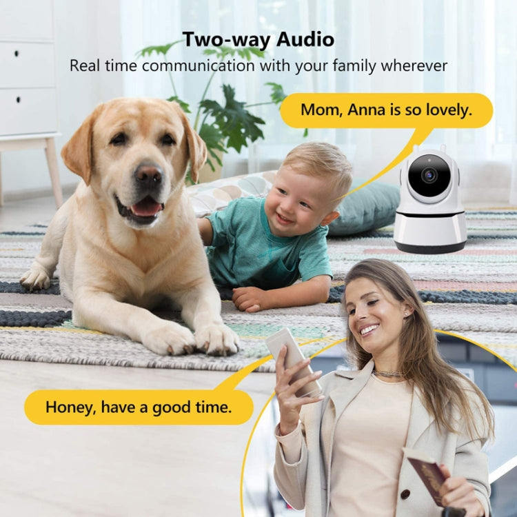 PAF200 2MP 1080P HD Wireless IP Camera, Support Motion Detection & Infrared Night Vision & TF Card