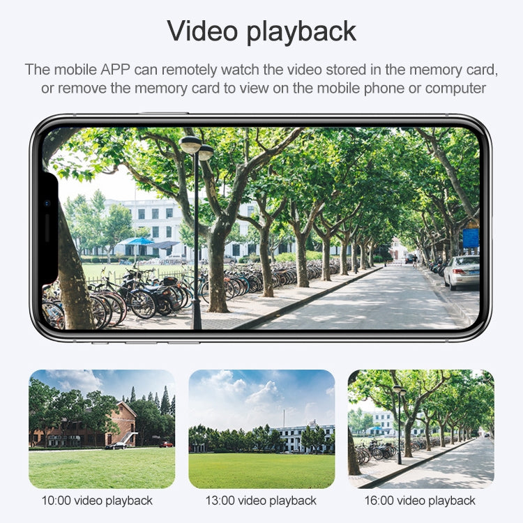 T1-2 200萬像素 WiFi版本 IP67防水太陽能高清監控攝像頭不帶電池&內存，支持紅外夜視&移動偵測/報警&語音對講&手機監控