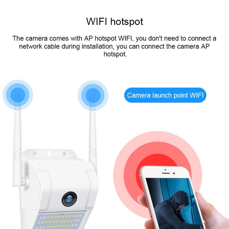 DP11 200萬像素 IP66防水壁燈無線網絡攝像頭，支持多種夜視&手機遠程監控&語音對講&移動偵測/報警&128GB內存卡