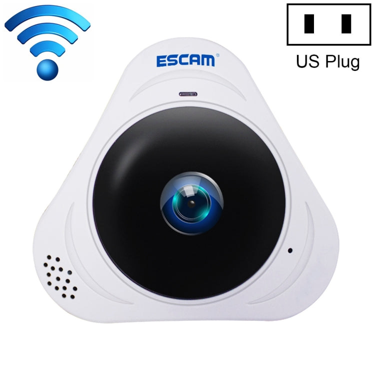 ESCAM Q8 130萬像素WIFI高清網絡攝像機, 紅外距離5-10米