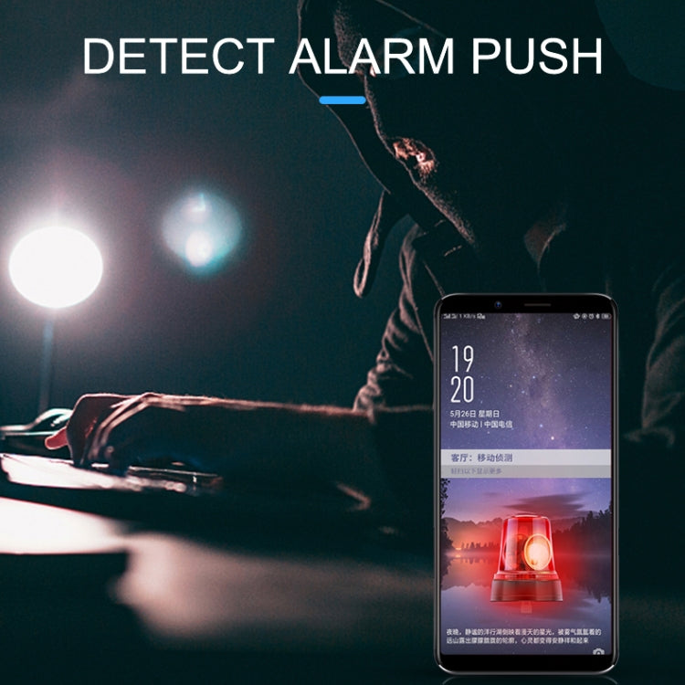 Q15 1080P高清智能家用WiFi攝像機 支持移動偵測&無光夜視&TF卡