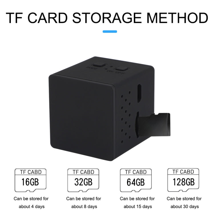 Q15 1080P高清智能家用WiFi攝像機 支持移動偵測&無光夜視&TF卡