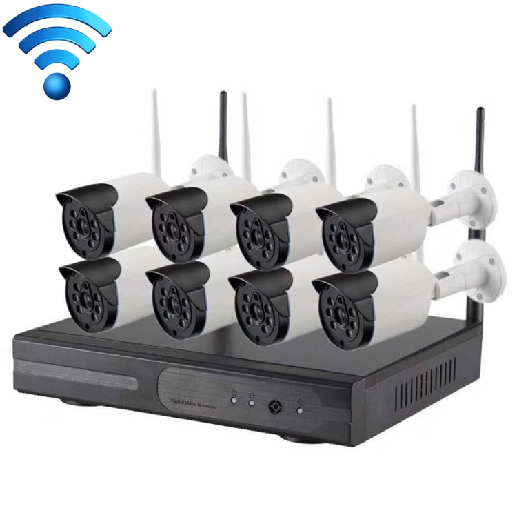 8路100萬無線套裝 1燈