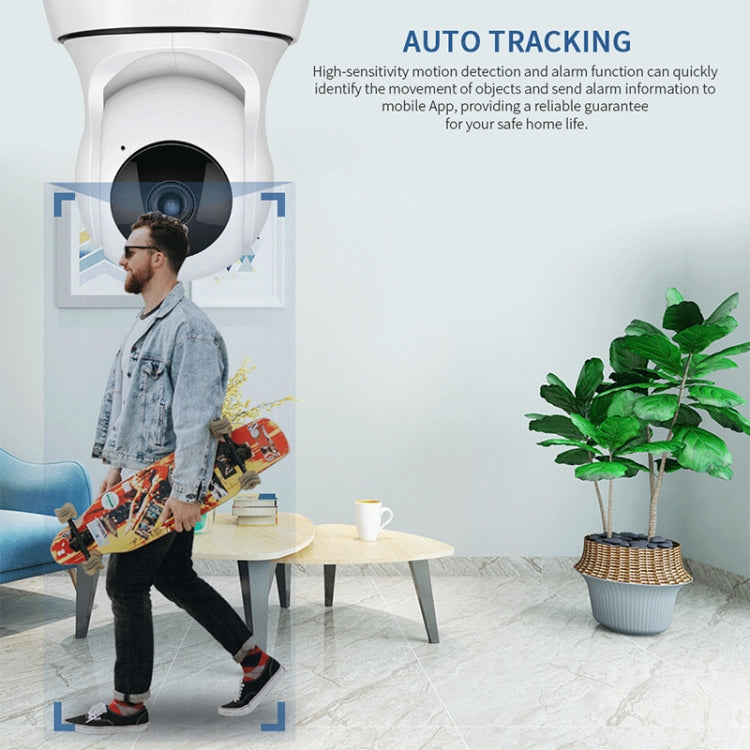 Anpwoo-YT002W 100W 3.6mm鏡頭廣角高清智能無線監控攝像機 支持夜視&TF卡擴容