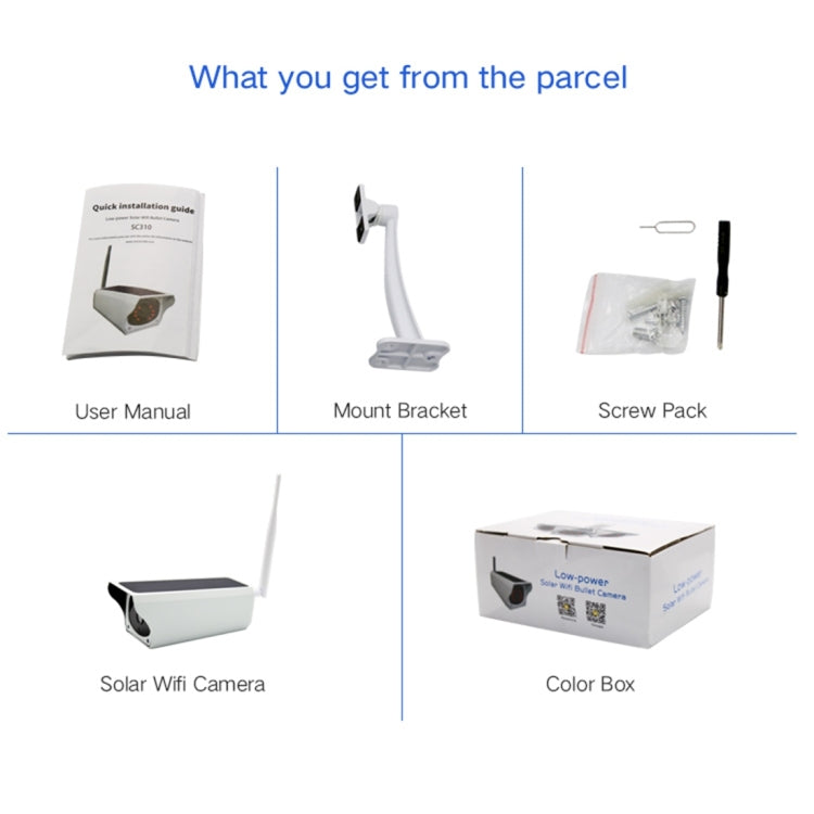 VESAFE VS-Y4 楓恭弘=叶 恭弘 1080P高清網絡WiFi太陽能攝像機 支持移動偵測&紅外夜視&TF卡