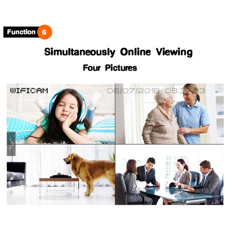 Anpwoo YT002 君正T10 720P高清網絡攝像機 帶11顆紅外LED燈珠 支持移動偵測&夜視&TF卡