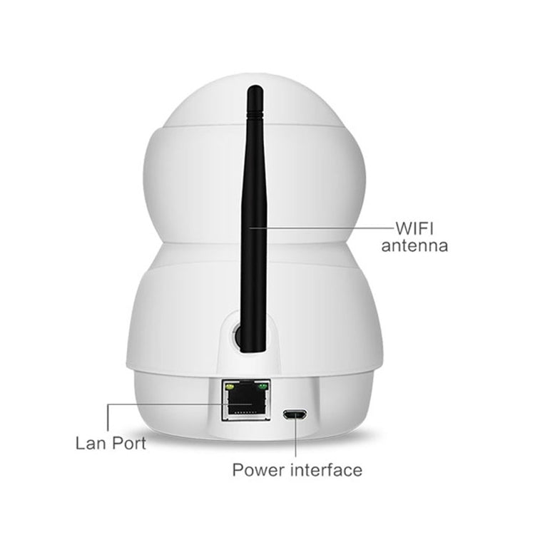 Anpwoo Warrior 1080P高清網絡攝像機 支持移動偵測&紅外夜視&TF卡