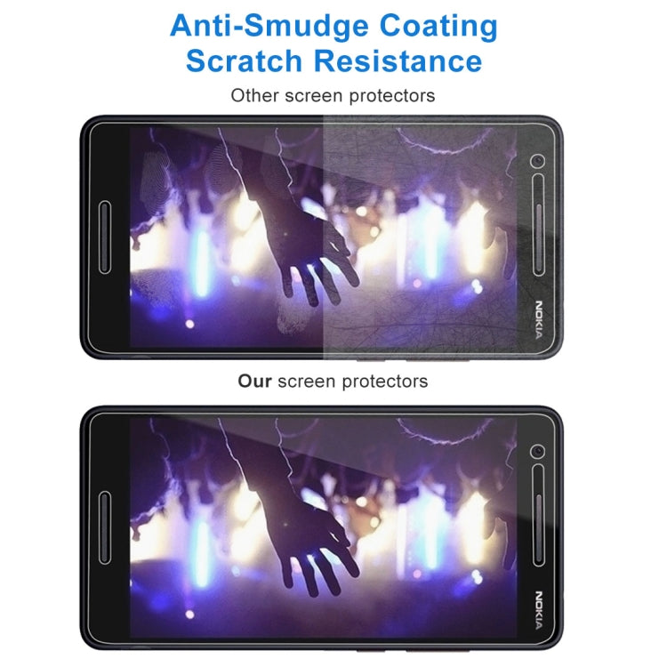 適用於Nokia 2.1 9H 2.5D弧邊鋼化玻璃膜