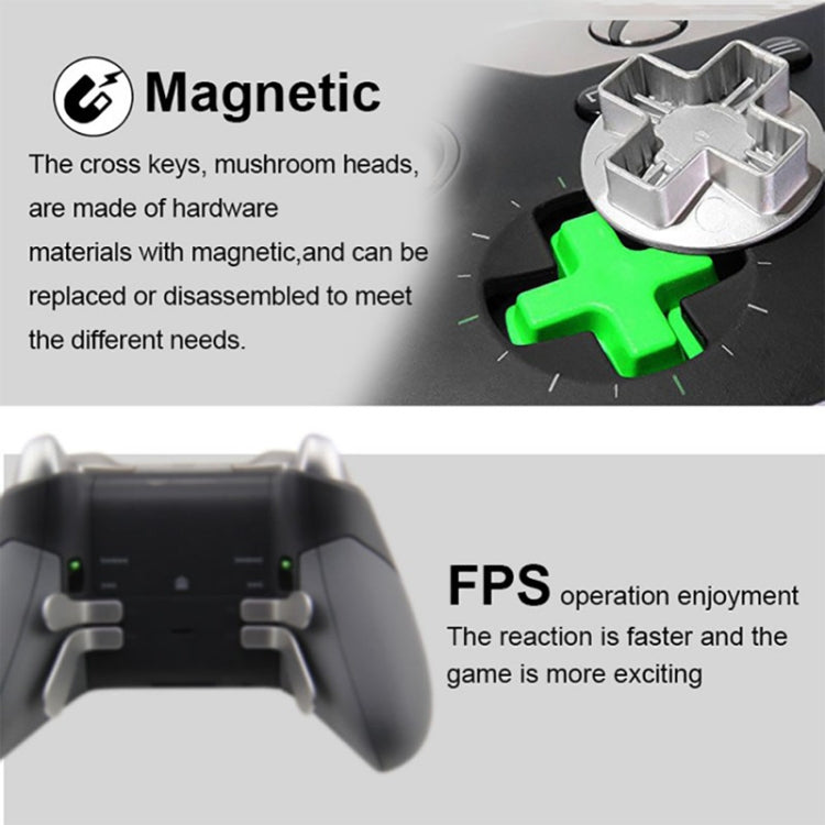 18件套 適用於Xbox One精英版 遊戲機手柄按鍵替換配件