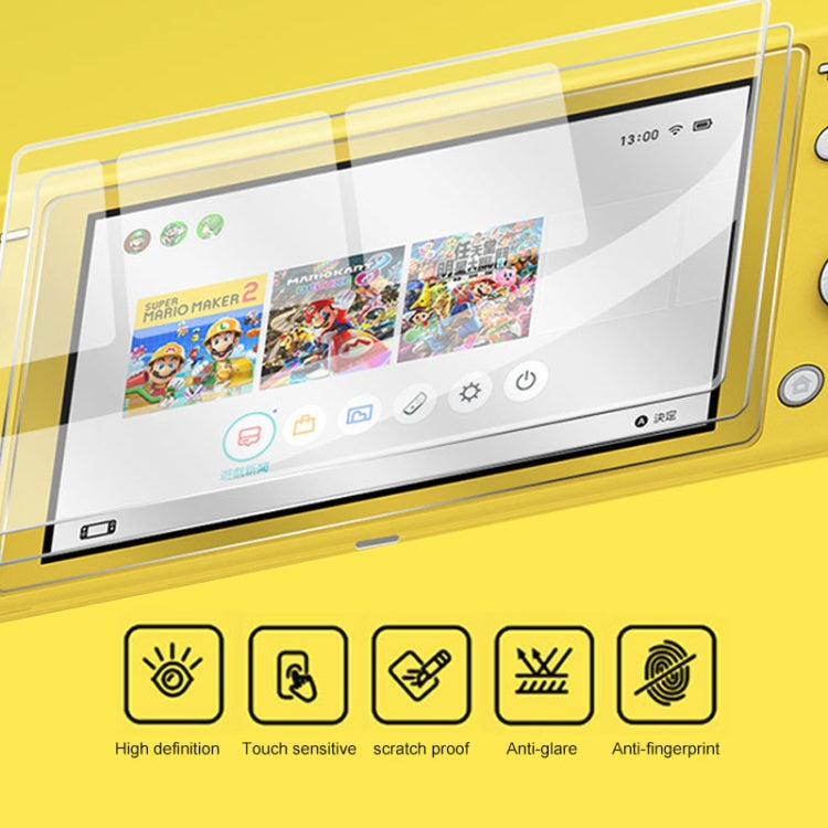 IPLAY 適用於Switch Lite 遊戲主機全包保護殼帶鋼化膜