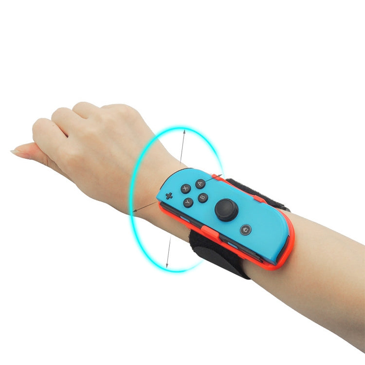 1對裝 可調節彈性舞蹈手腕帶，適用於Nintendo Switch