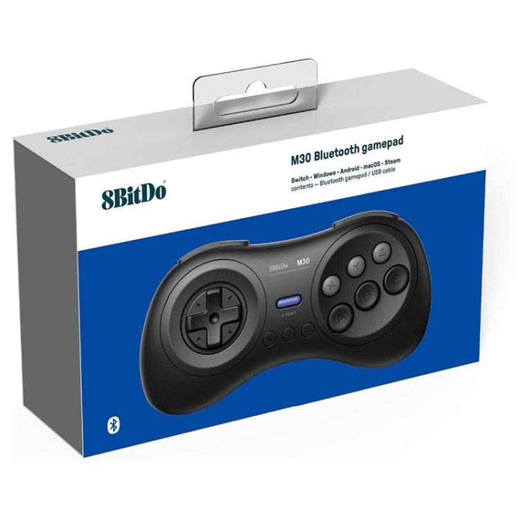 八位堂M30藍牙遊戲手柄 適用於Nintendo Switch， MacOS， 安卓， Steam，Windows
