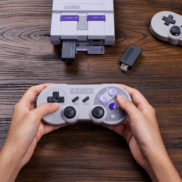 8BitDo復古接收器適用於迷你NES SNES經典版藍牙適配器