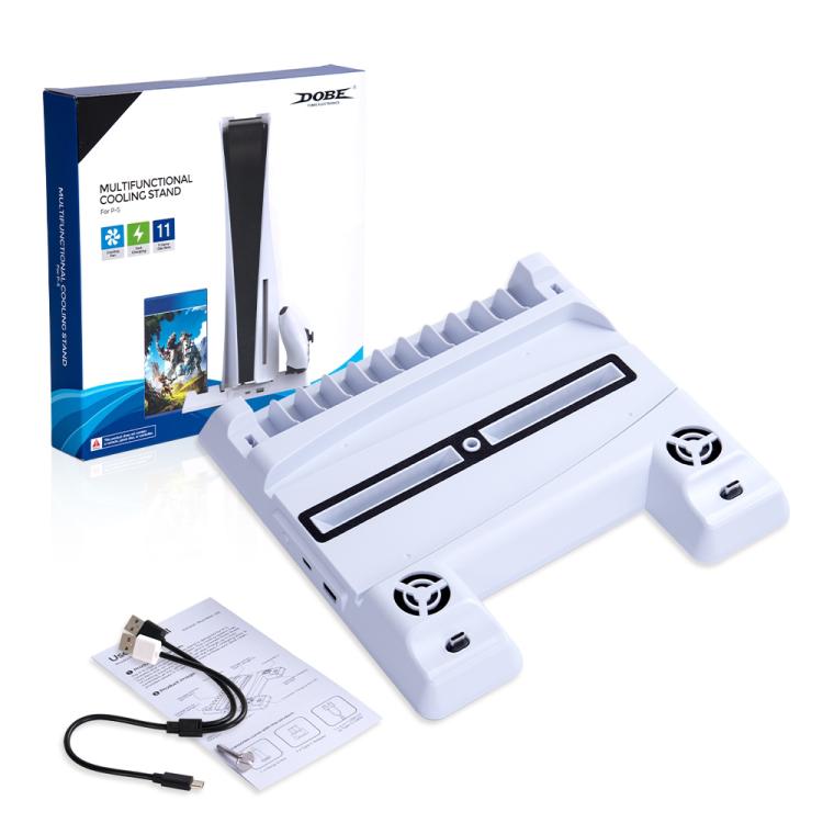 DOBE TP5-0593 多功能支架，帶遊戲硬盤收納架適用於PS5, TP5-0593