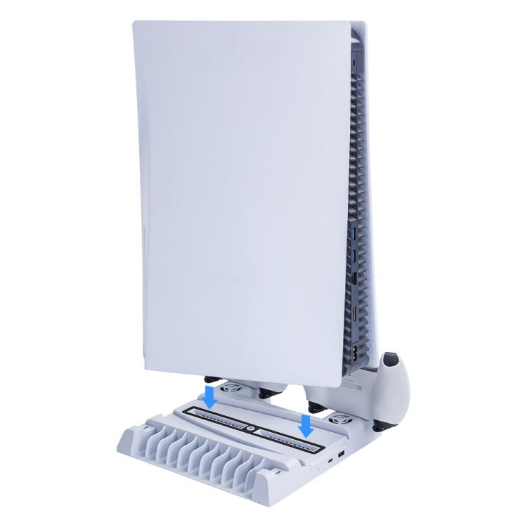 DOBE TP5-0593 多功能支架，帶遊戲硬盤收納架適用於PS5, TP5-0593