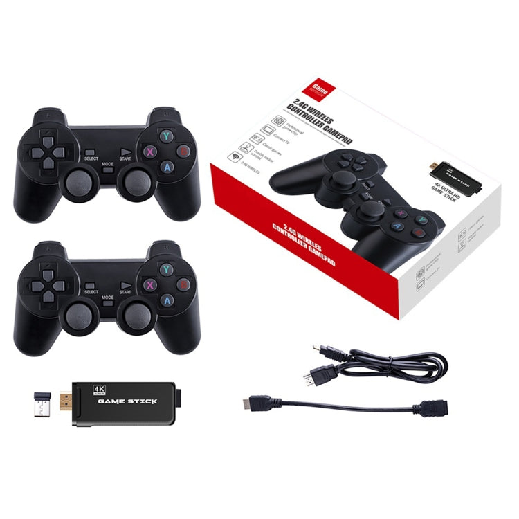 預裝3000+遊戲帶有2個無線遊戲手柄的PS3000 32GB 4K復古遊戲盤, 32GB