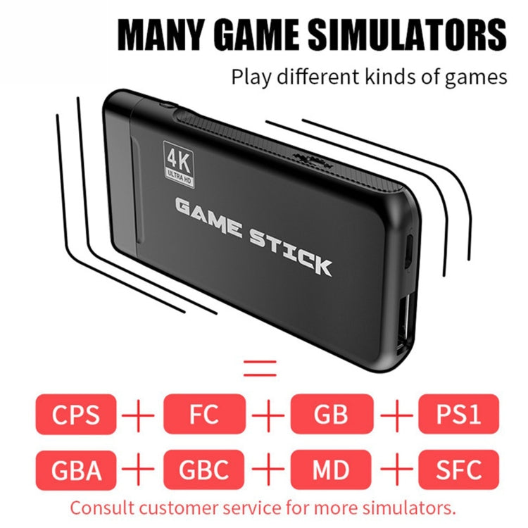 預裝3000+遊戲帶有2個無線遊戲手柄的PS3000 32GB 4K復古遊戲盤, 32GB