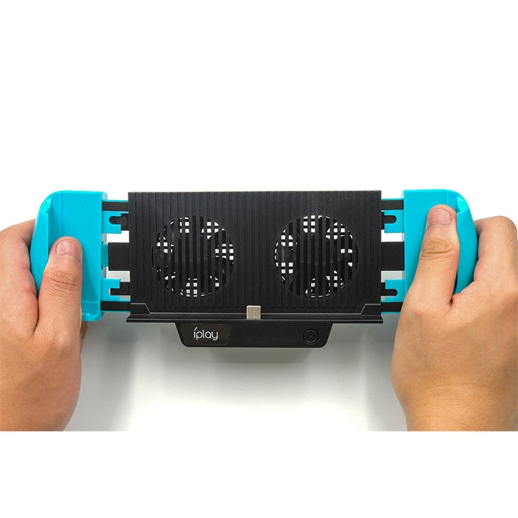 IPLAY主機充電手柄支架外殼冷卻風扇適用於Switch Lite