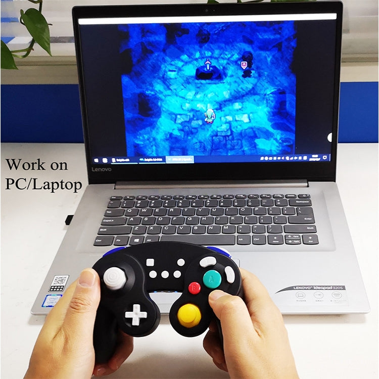 任天堂 NGC 三點帶裝飾片有線遊戲手柄 , For Nintendo NGC(Black), For Nintendo NGC(Black+green), For Nintendo NGC(Black Blue), For Nintendo NGC(Baby Blue + Purple), For Nintendo NGC(Black Red), For Nintendo NGC(Red + White), For Nintendo NGC(White)����������������������...