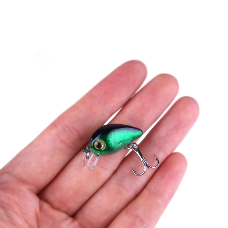 HENGJIA 10PCS盒裝魚餌  3cm/1.5g 路亞搖滾魚餌 Box014