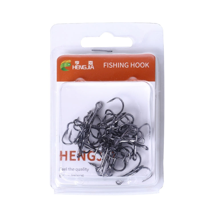 HENGJIA 20PCS一盒 路亞魚鈎 釣魚鈎三爪鈎