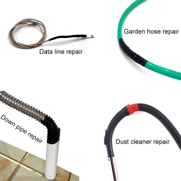 1.5M Multi-function Waterproof High Temperature Resistance Water Pipe Wire Silicone Self-adhesive Tape