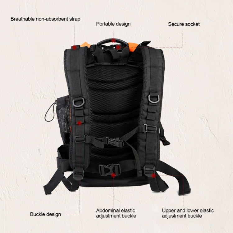 欣達 H-BAG03 戶外防水溯溪包雙肩收納登山包 30L